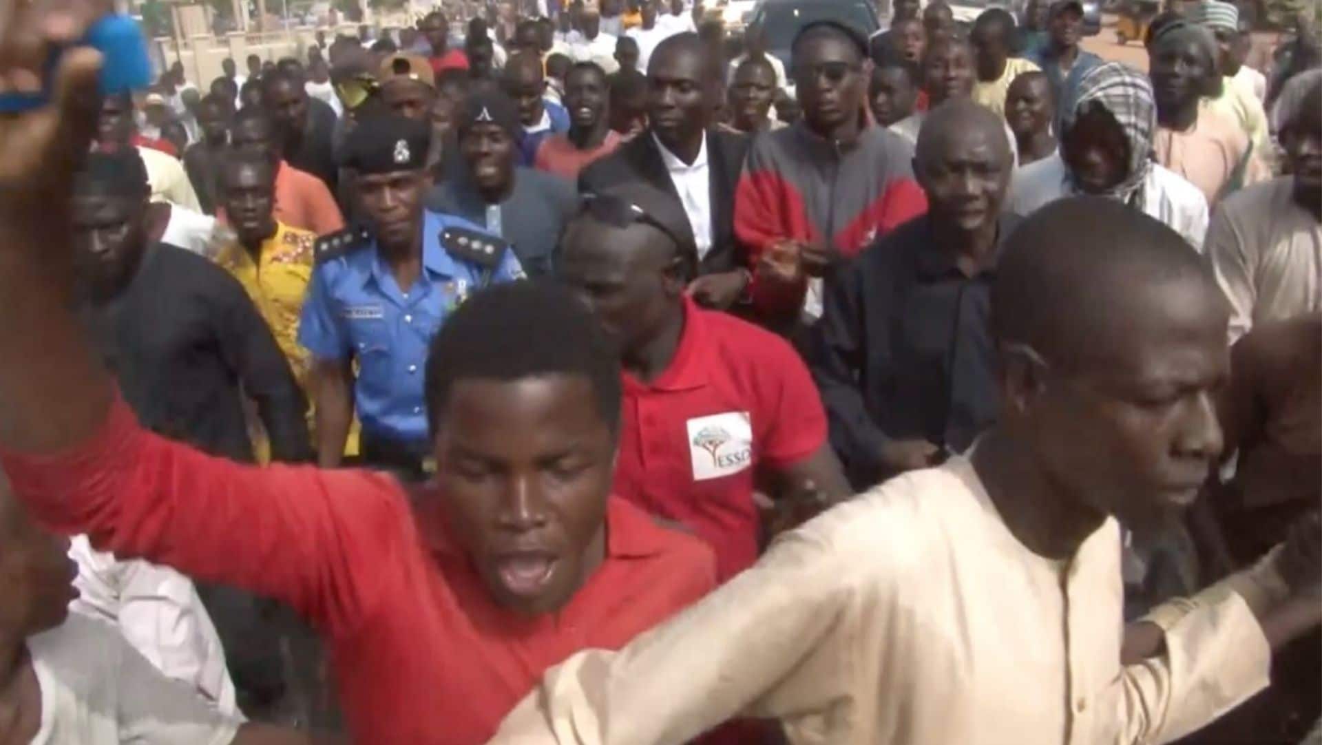 Adamawa community protests alleged release of suspected kidnappers ...