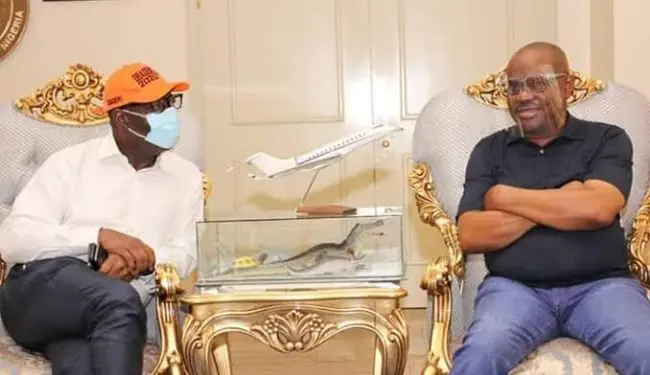 ait news 15 5 Breaking: Trouble in PDP as Wike pulls out of Edo Governorship project