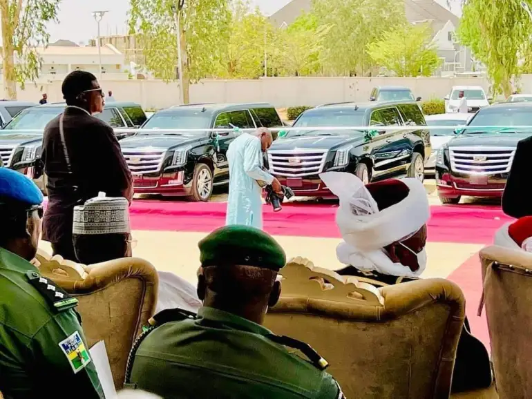 Matawalle distributes cars to emirs2 Matawalle distributes cars to emirs2