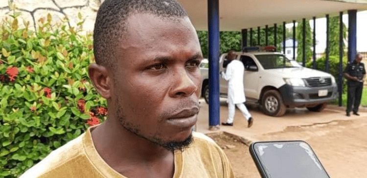 Arrested kidnapping kingpin, Achobo Samuel