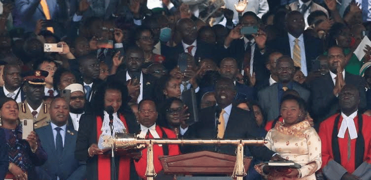 William Ruto at Inauguration 1 William Ruto at Inauguration 1