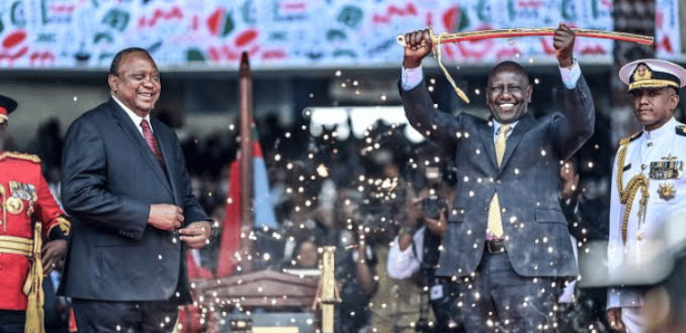 William Ruto at Inauguration