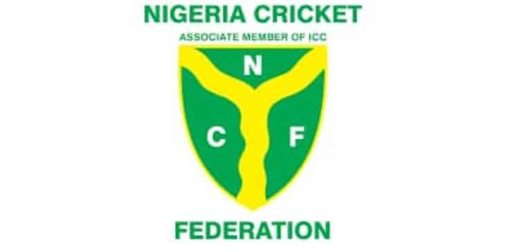 Picture description: Nigerian Cricket Federation, NCF logo