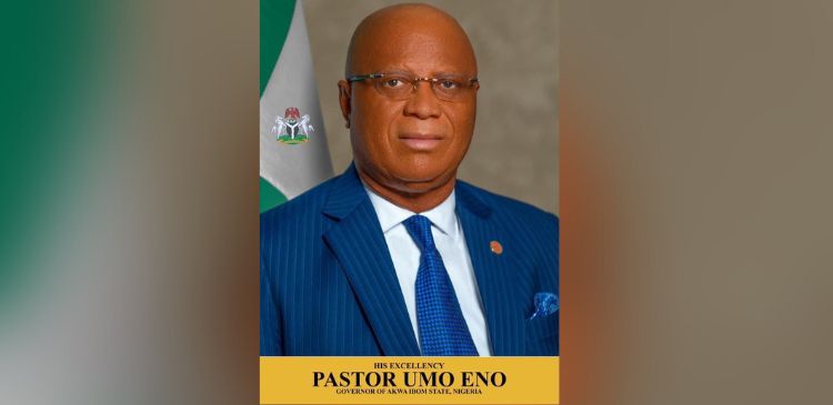 Akwa Ibom State Governor, Pastor Umo Eno,