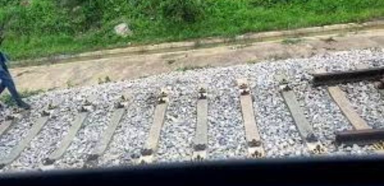 aitlive - vandalised rail track