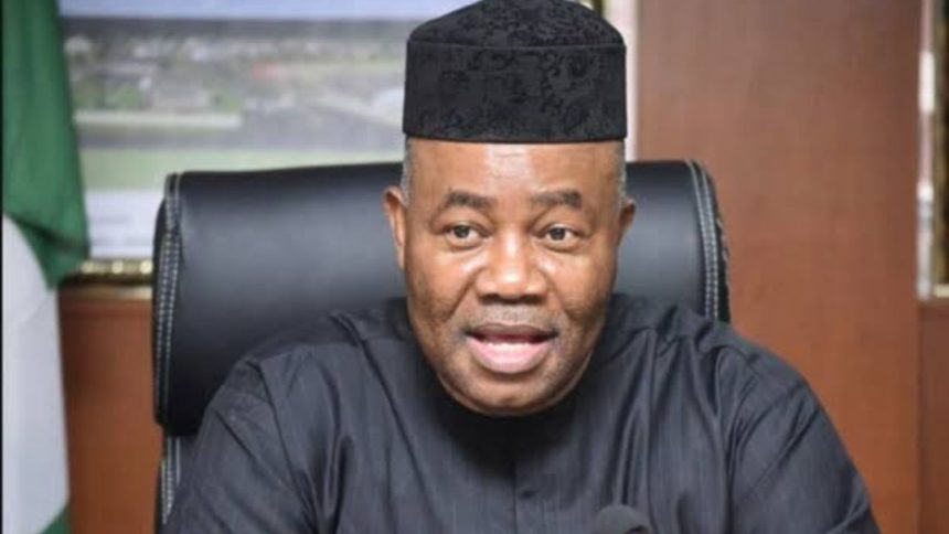 ait-images President of the Senate, Godswill Akpabio