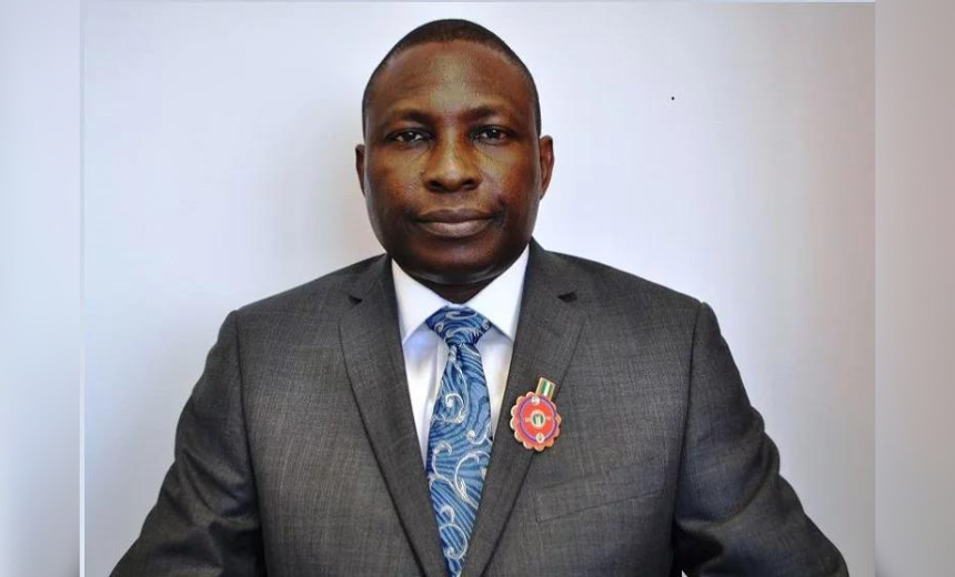 AIT-IMAGES - Ola Olukoyede EFCC's Executive Chairman