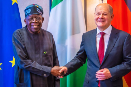 AIT-IMAGES - President Bola Tinubu/Olaf Scholz