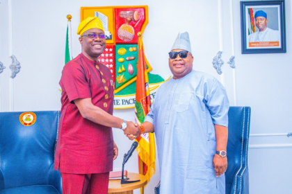 AIT-IMAGES - Osun State Governor, Ademola Adeleke/ Gov. Seyi Makinde