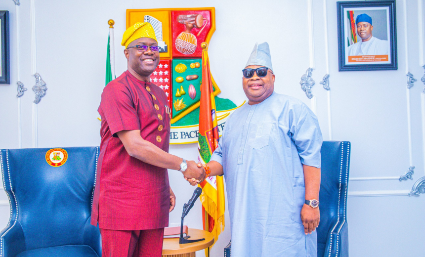 AIT-IMAGES - Osun State Governor, Ademola Adeleke/ Gov. Seyi Makinde
