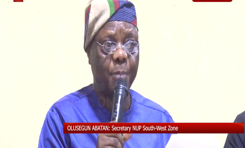 AIT-IMAGES - Olusegun Abatan, Union’s Public Relations Officer