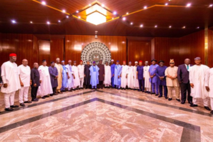AIT-IMAGES - Nigerian Governors with the President