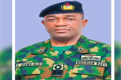 Director of Naval Information, Commodore Aiwuyor Augustine Adams-Aliu