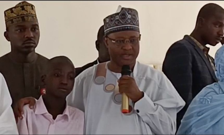 AIT-IMAGES - Governor Sani Uba/Teacher's Son