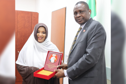 AIT-IMAGES - NFIU Chief Executive Officer, Hafsat Abubakar Bakari/EFCC Chairman Ola Olukoyede