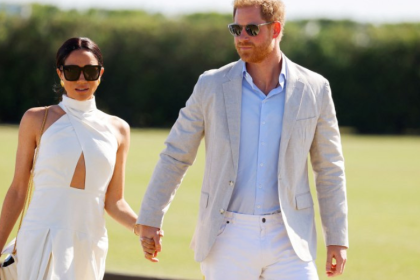 AIT-IMAGES - Prince Harry and his wife, Meghan markle