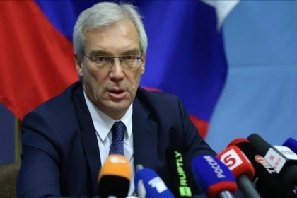 AIT-IMAGES - Russian Deputy Foreign Minister Alexander Grushko