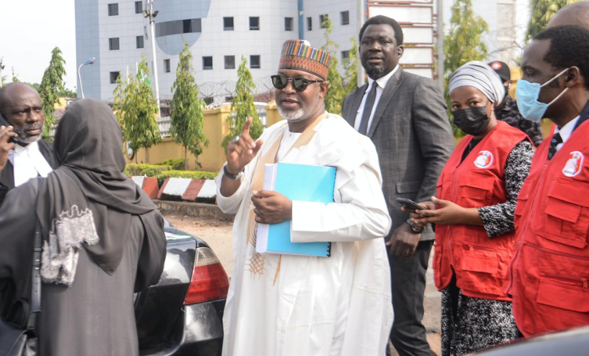 AIT-IMAGES - Court grants former minister Sirika, brother bail