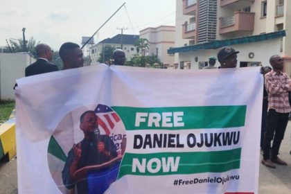 AIT-IMAGES - Daniel Ojukwu Release Protest