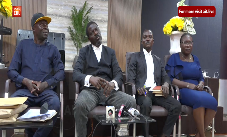 AIT-IMAGES - Legal Team to Oba Olafinhan Oyerinde