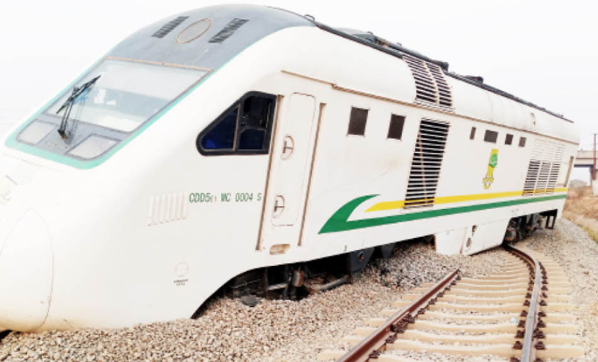 AIT-IMAGES - Abuja Bound Train Derails At Jere