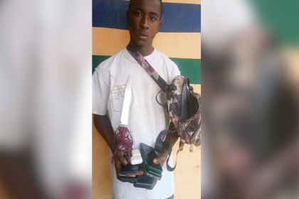 AIT-IMAGES - 19-year-old suspect, Mustapha Musa arrested by police in Niger State