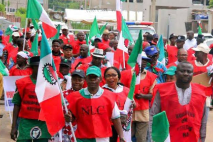 AIT-IMAGES - NLC members on street protest