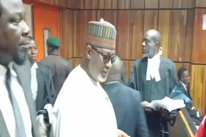 AIT-IMAGES - adi Sirika arrives court for arraignment