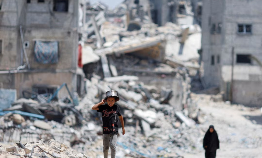 AIT-IMAGES - Gaza's north and south