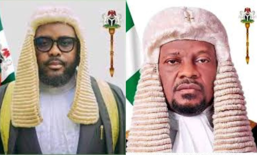 AIT-IMAGES - former Speaker Martin Amaewhule/Speaker of the River State House of Assembly,, Victor Oko-Jumbo