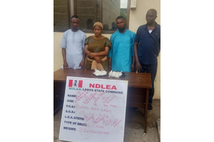 AIT-IMAGES - Hajj Pilgrims caught with cocaine in Lagos