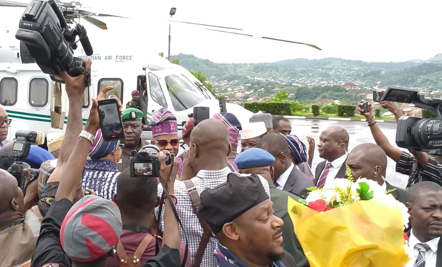 AIT-IMAGES - Shettima visit EKITI
