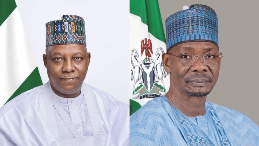 ait-images - Nigeria's Vice President, Kashim Shettima/Nasarawa State Governor, Abdullahi Sule