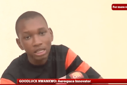 ait-images - 17year old Goodluck Nwankwo, an Aerospace Innovator