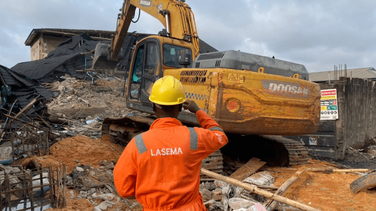 3 dead as building under construction collapses in Maryland, Lagos ...