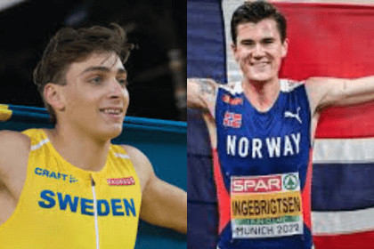 ait-images - Sweden's Duplantis/Norway's Ingebrigtsen