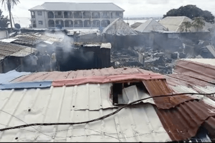 AIT-IMAGES - fire Incident in Kogi