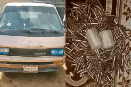 AIT-IMAGES - Intercepted Vehicle With 610 Rounds Of Ammunition