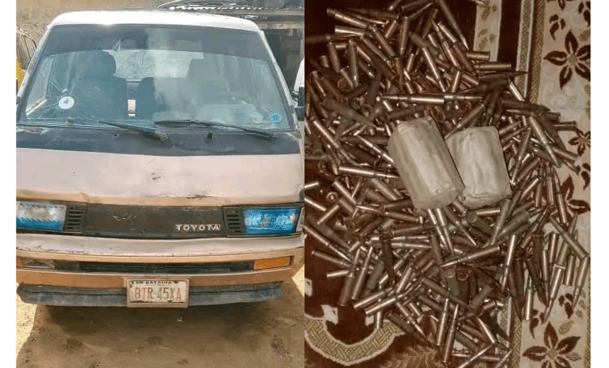 AIT-IMAGES - Intercepted Vehicle With 610 Rounds Of Ammunition