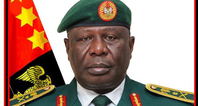 Acting Chief of Army Staff Lieutenant General Olufemi Oluyede