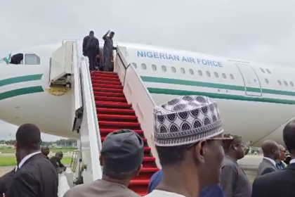 TINUBU DEPARTS