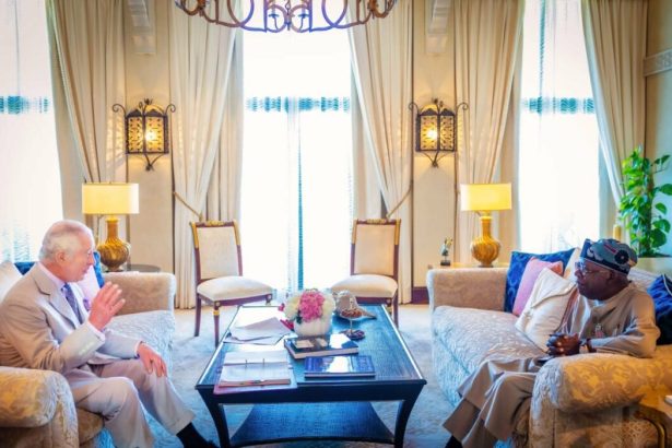 Tinubu and King Charles 1