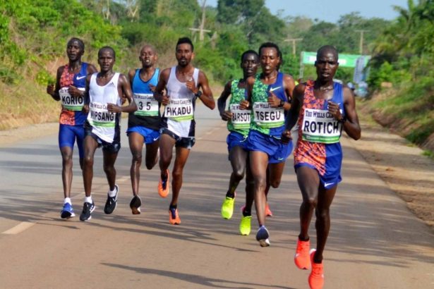 Runners at the 2019 Okpekpe Road Race scaled e1651113928808