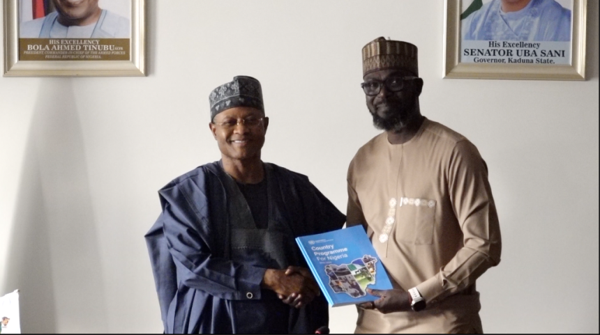 UNODC VISIT KADUNA STATE GOVERNOR IN ABUJA
