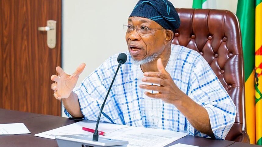 The former governor of Osun State and Minister for Interior Rauf Aregbesola